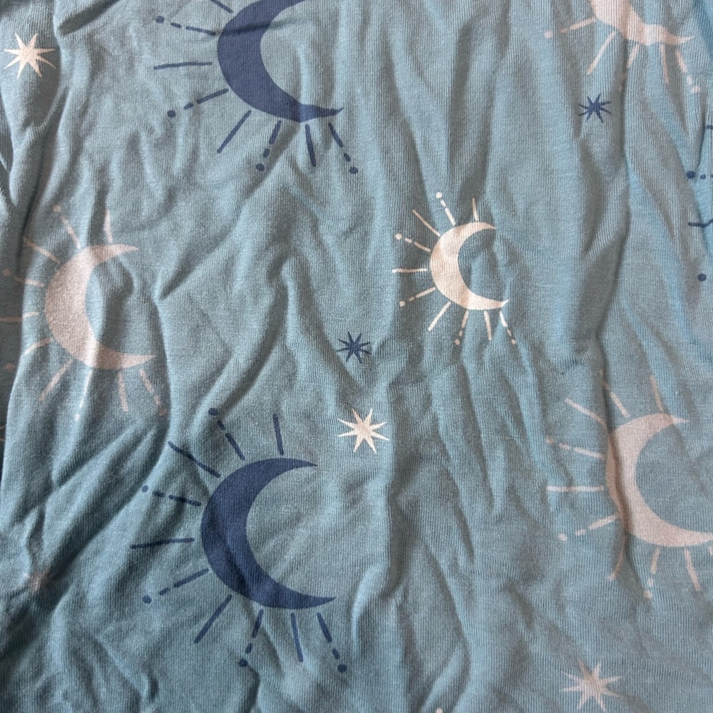 Kyte BABY Light Blue Moon & Star Pajama Set - Picture 6 of 6